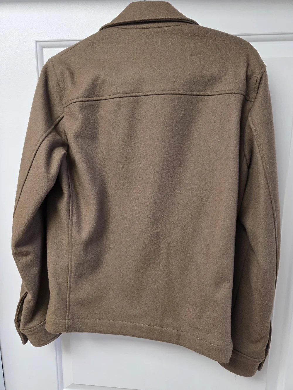 Theory zip front